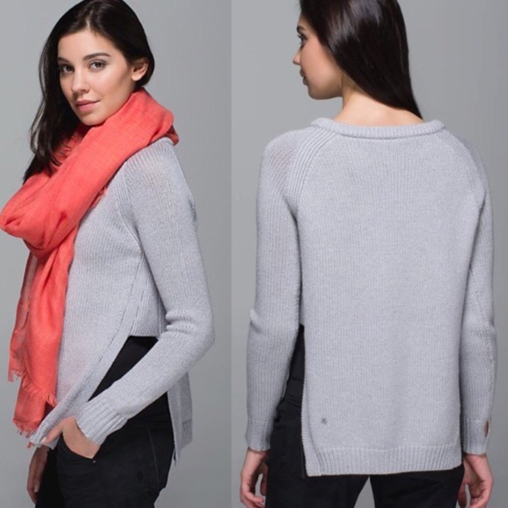 Lululemon Yin to you sweater EUC 6